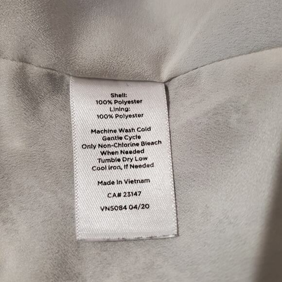 Talbots Paisley Tie Keyhole Neck Peasant Blouse Womens Plus Size 2X Cottage Top - Picture 7 of 8